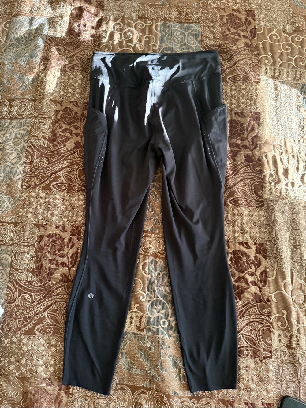lululemon athletica Black Kids’ Athletic Leggings with Side Pockets